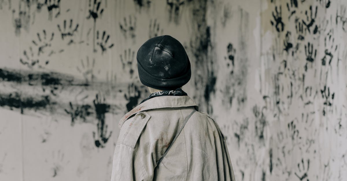 Next-Level Fright: How Tech Elevates Horror Survival Video Games 8 person in brown coat and black hat standing near white and black floral wall